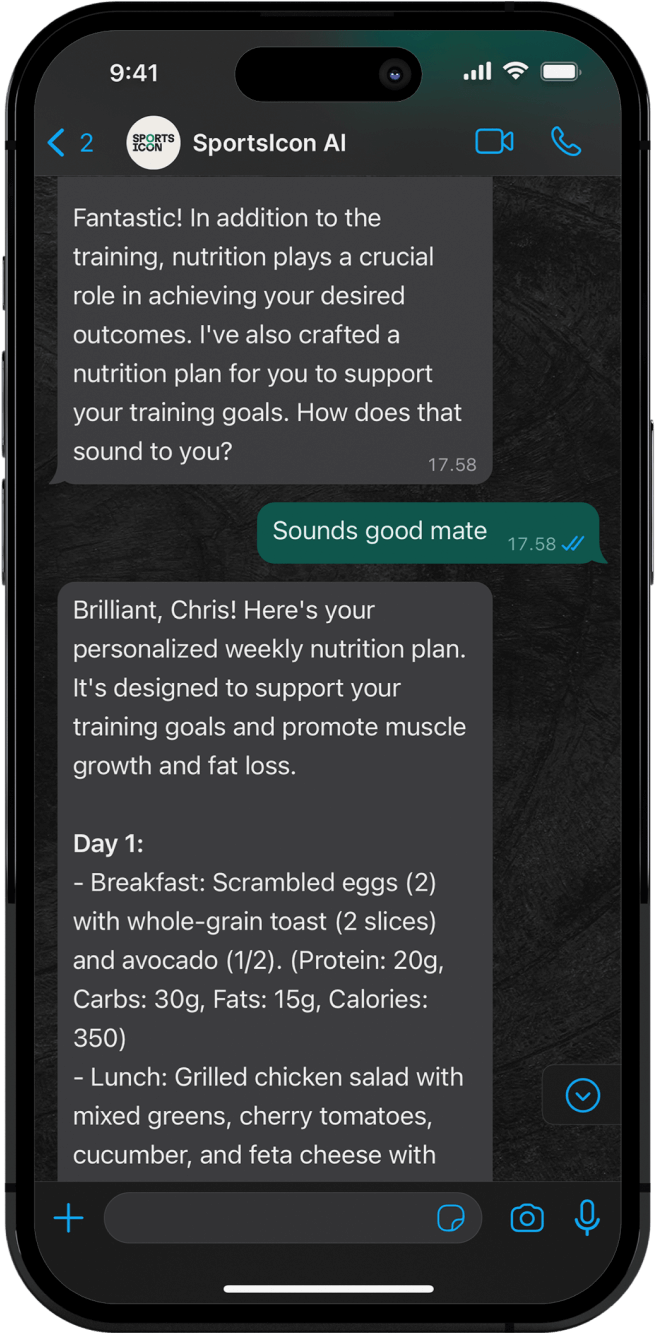 Nutrition advice